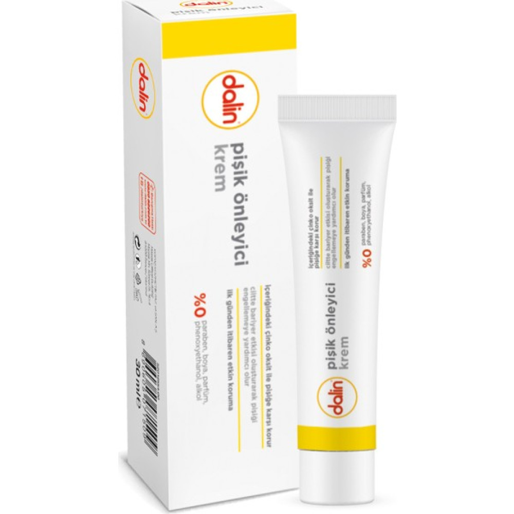 Dalin Bebek Pişik Kremi 30 ml - Yeşil Pişik Önleyici Krem Fiyatı