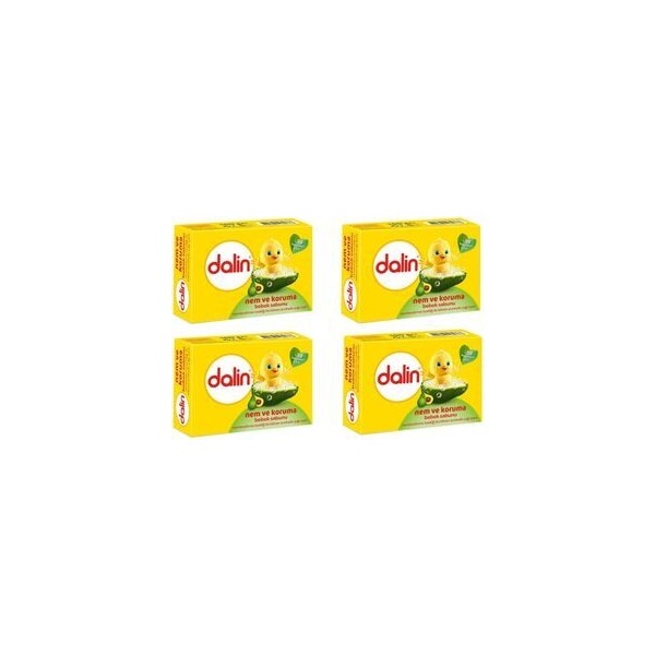 Dalin Bebek Sabunu 100 gr x 4 Adet Katı Formda Avokado Yağlı Nem ve Koruma Özelliği Bebek Sabunu Fiyatı