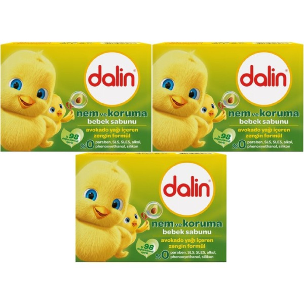 Dalin Bebek Sabunu 100GR Avakadolu (3 Lü Set) - 0 - 3 Yaş Oto Boyaları Fiyatı
