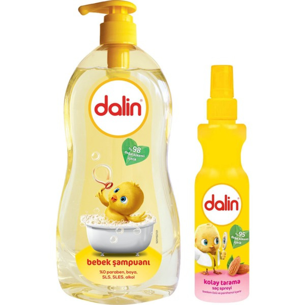 Dalin Bebek Şampuanı 500 ml + Dalin Kolay Tarama Saç Spreyi 200 ml Avantaj Paketi Bebek Şampuanı Fiyatı