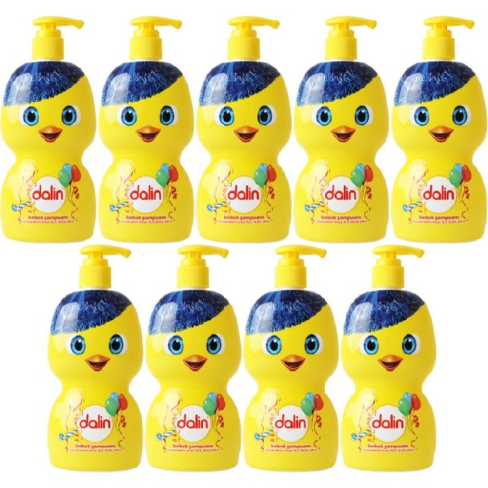 Dalin Bebek Şampuanı 500ML (Eğlen Öğren Serisi) Pompalı (9 Lu Set) Oto Boyaları Fiyatı