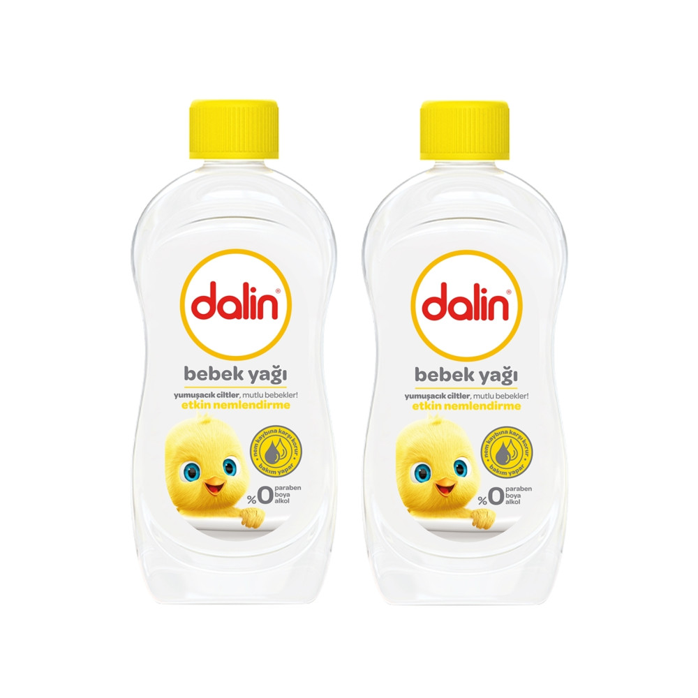 Dalin Bebek Yağı Klasik 500 ml X 2 Adet Bebek Vücut Kremi Fiyatı