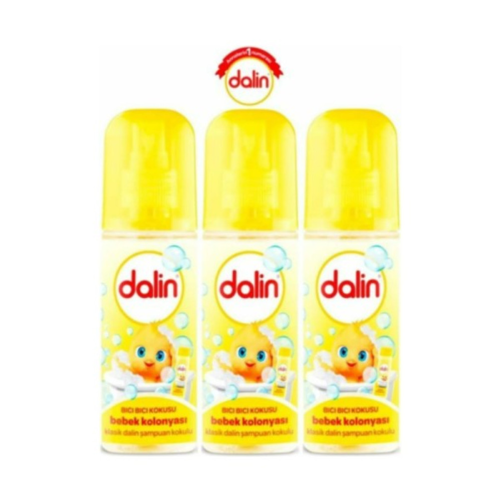 Dalin Bıcı Bıcı Bebek Kolonyası 150 ml 3'lü Bebek Kolonyası Fiyatı