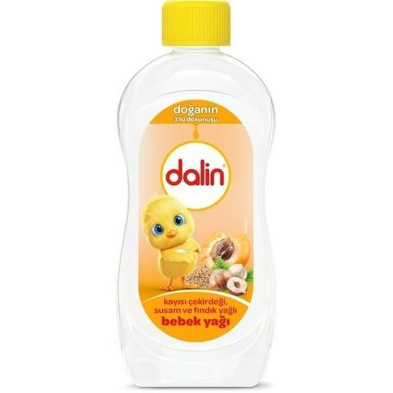 Dalin Kayısı Çekirdeği Susam ve Fındık Yağı Özlü 300 ml Bebek Yağı