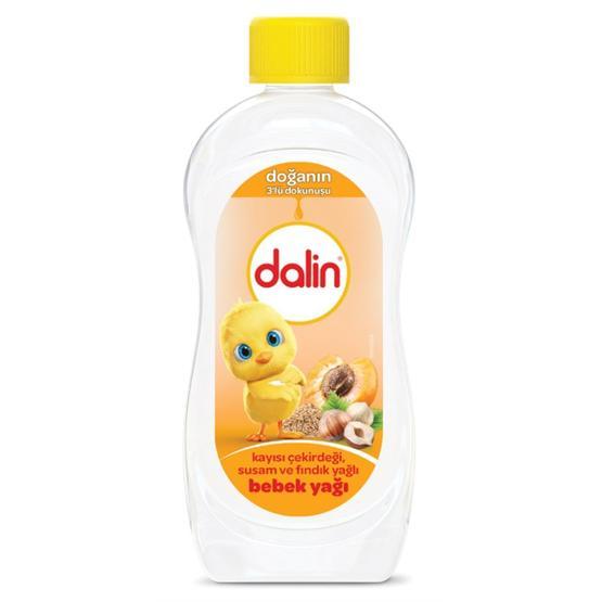 Dalin Kayısı Çekirdeği Susam ve Fındık Yağı Özlü 300 ml Bebek Yağı