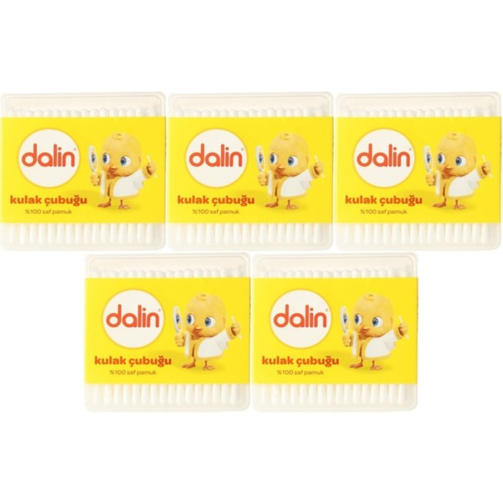 Dalin Kulak Çubuğu 100 Adet (5 Li Set) Oto Boyaları Fiyatı
