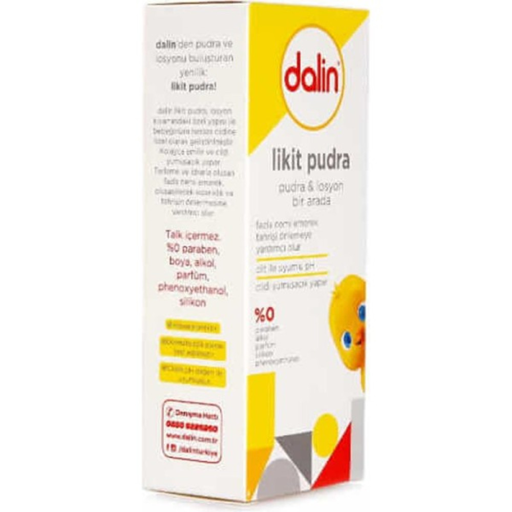 Dalin Likit Bebek Pudrası 100 ml Bebek Pudra Fiyatı