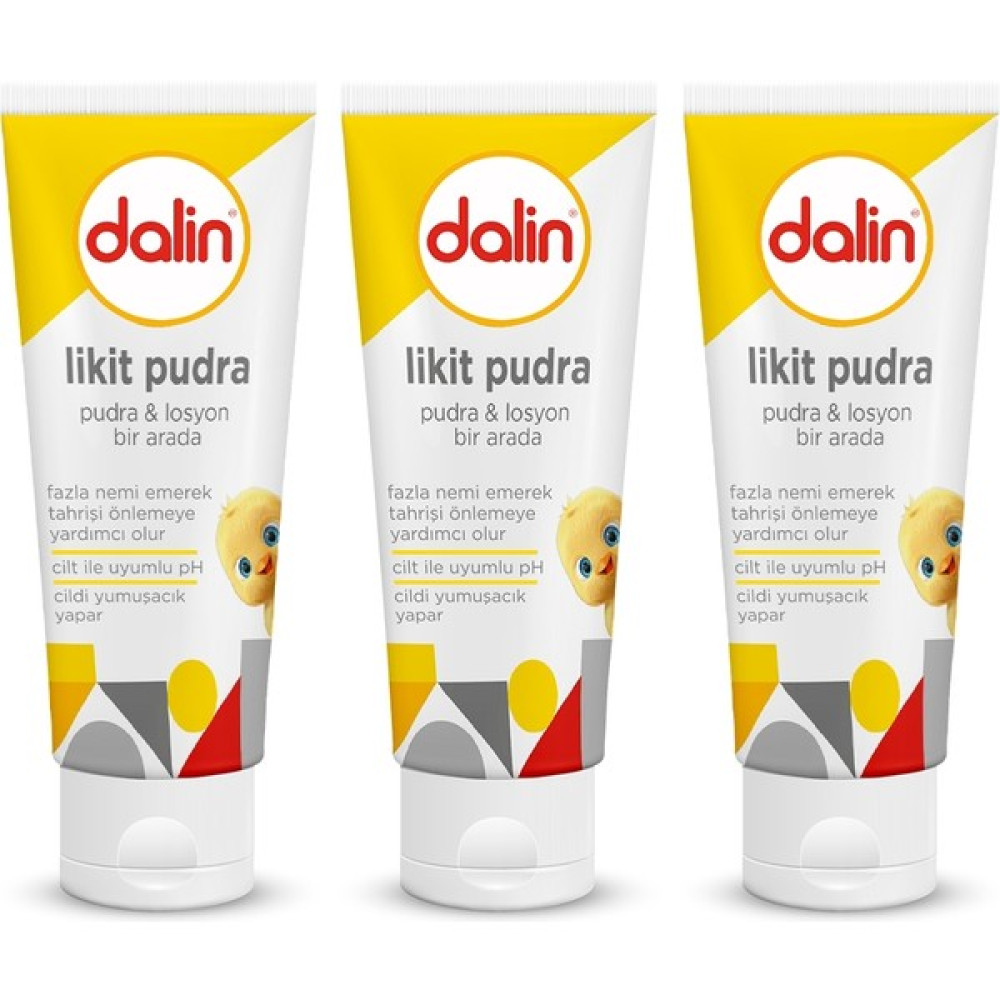 Dalin Likit Pudra 100 ml x 3 Adet Bebek Pudra Fiyatı