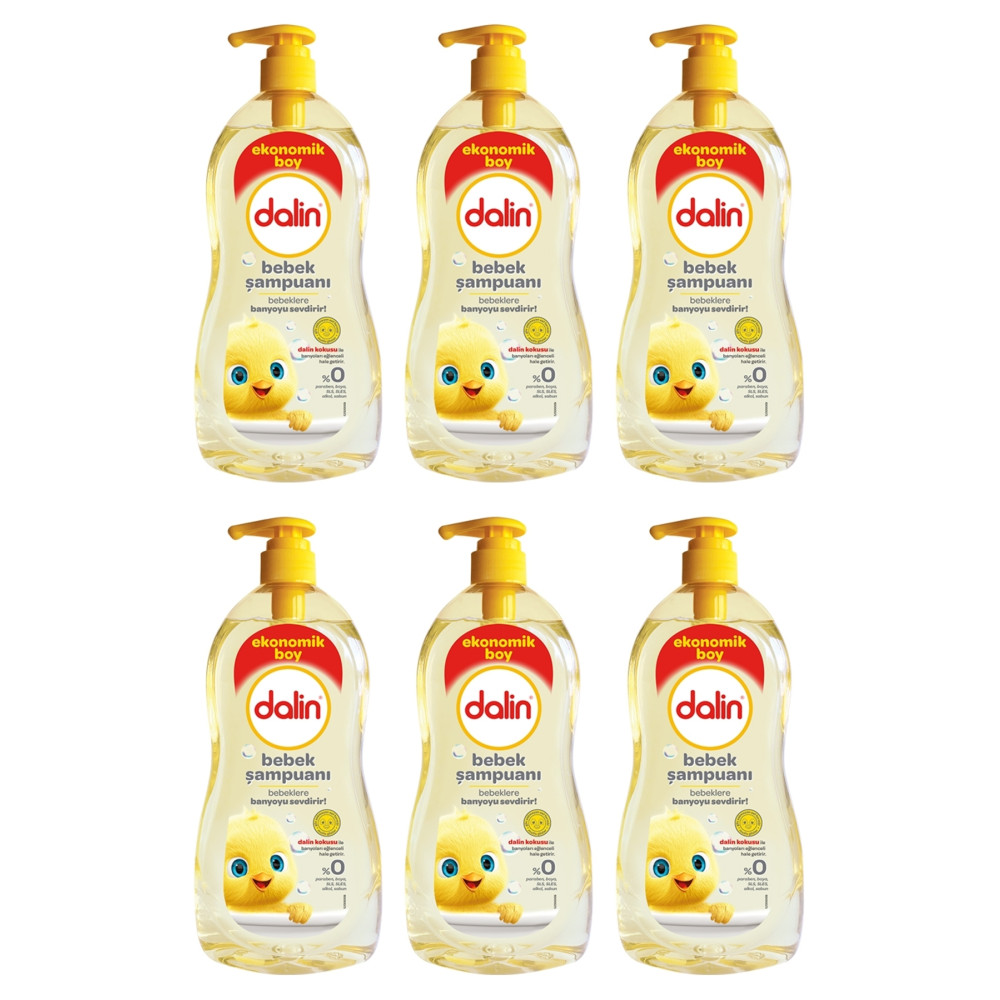 Dalin Şampuan Klasik 700 ml 200 ml X 6 Adet Bebek Şampuanı Fiyatı