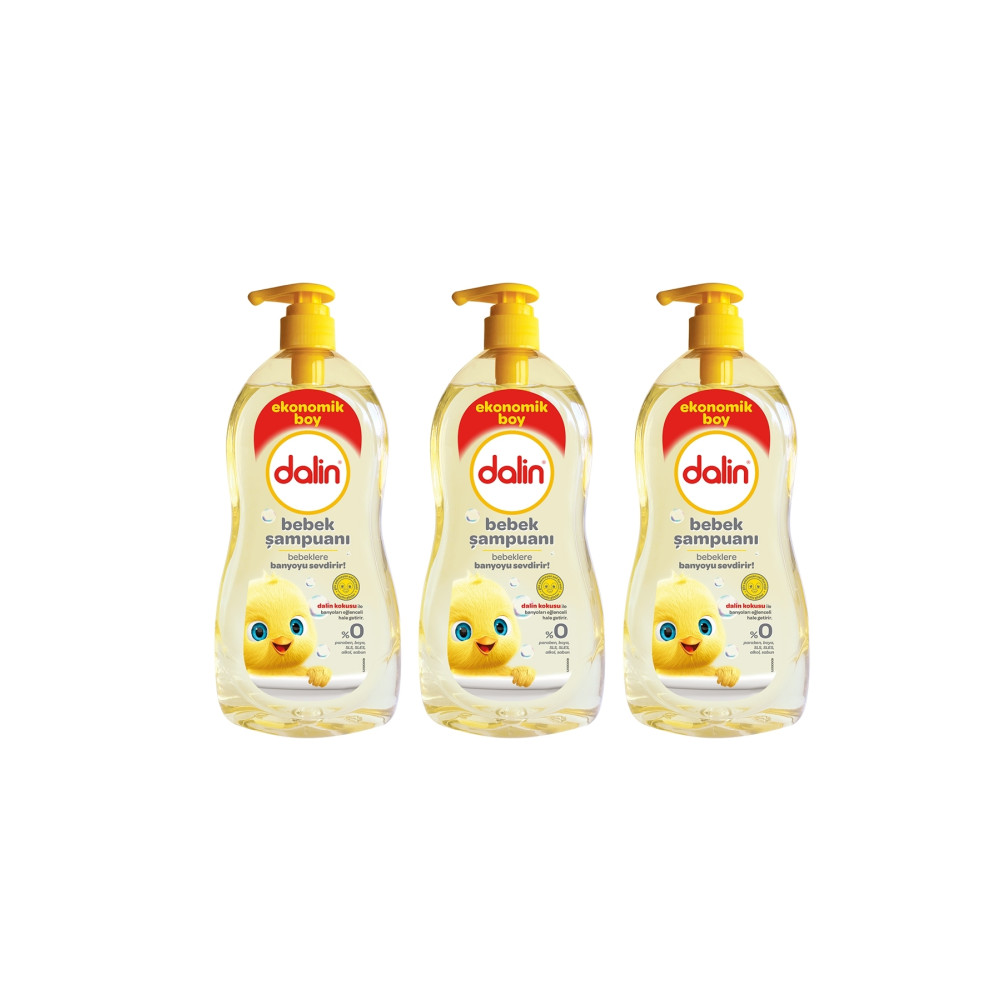 Dalin Şampuan Klasik 700 ml X 3 Adet Bebek Şampuanı Fiyatı