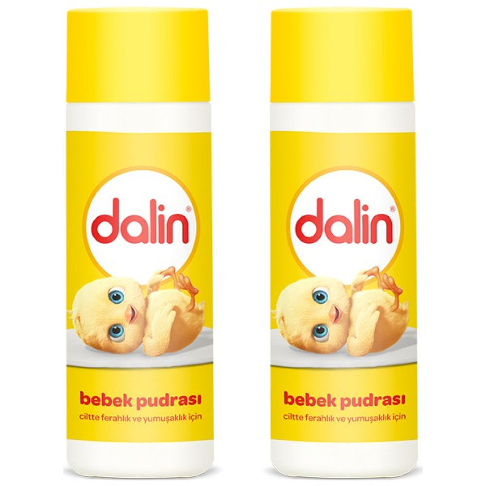 Dalin Serpme Bebek Pudrası 90 gr x 2 Adet Bebek Pudra Fiyatı