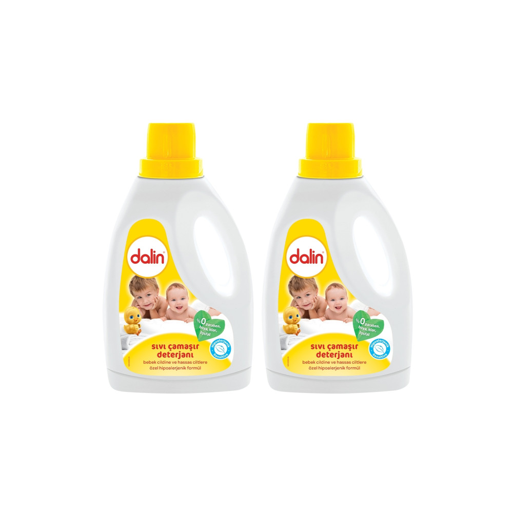 Dalin Sıvı Çamaşır Deterjanı 1500 ml X 2 Adet Bebek Bakım Fiyatı