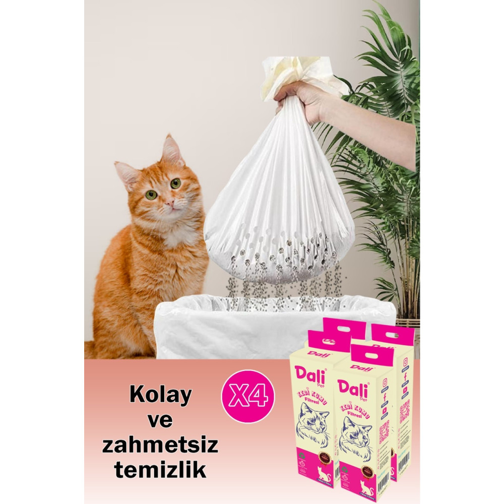 Dalipet Kedi Kumu Temizleme Elekli Filtre 4lü Evcil Hayvan Ürünleri Fiyatı