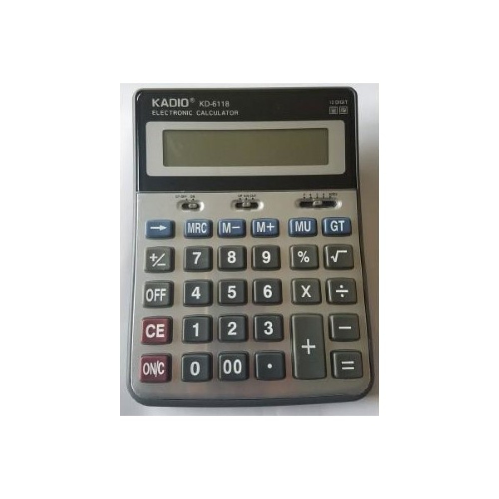 Dalki Kadio KD-6118 12 Haneli Büyük Boy Hesap Makinesi Oto Boyaları Fiyatı