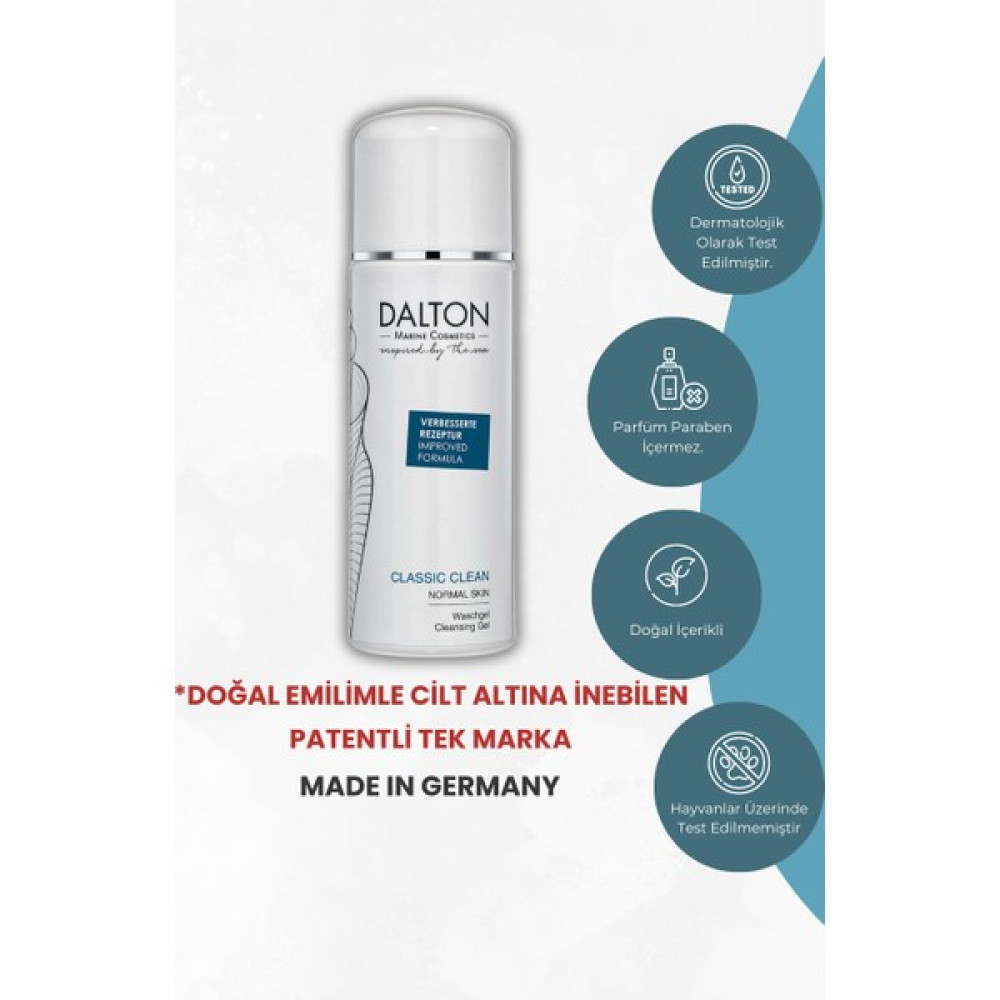 Dalton Marine Cosmetics Classic Clean Normal Cilt Temizleme Jeli Oto Boyaları Fiyatı