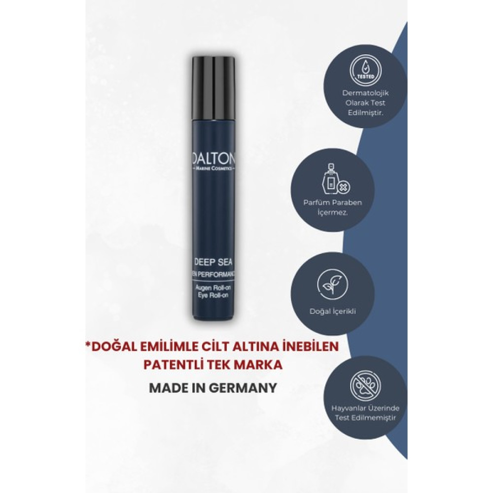 Dalton Marine Cosmetics Deep Sea Erkek Cildi Için Serinletici Göz Roll On Oto Boyaları Fiyatı