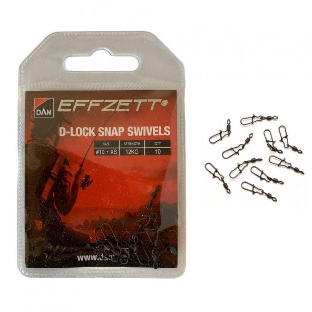Dam Effzett D-Lock Snap Swivel Xs Klipsli Firdondu 10 Adet Balıkçılık Malzemeleri Fiyatı