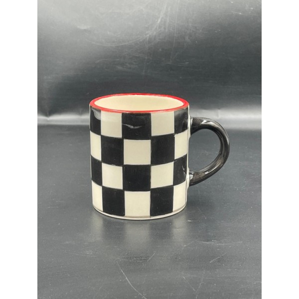 Dama Desenli Espresso Bardak / Mug - Hediyelik Kupa Bardak - 6 Adet - 150 ml Oto Boyaları Fiyatı