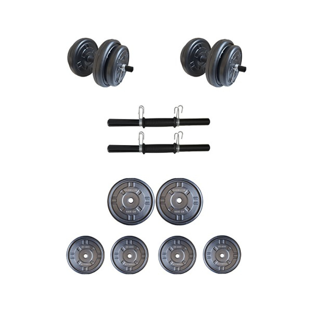 Dambılcım Platinum 20 Kg Dambıl Seti Ağırlık Seti Vücut Geliştirme Aleti Dambıllar & El / Ayak Ağırlıkları Fiyatı