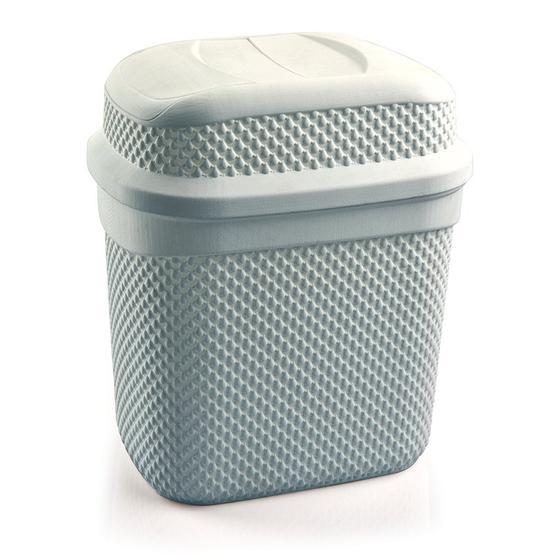 Damla 4 lt Desen Girdap Çöp Kovası