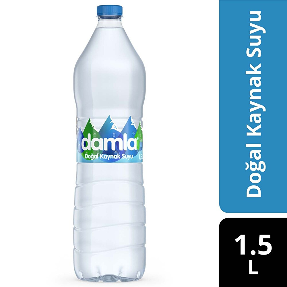 Damla Su Doğal Kaynak Suyu Pet 1,5 L Su Fiyatı
