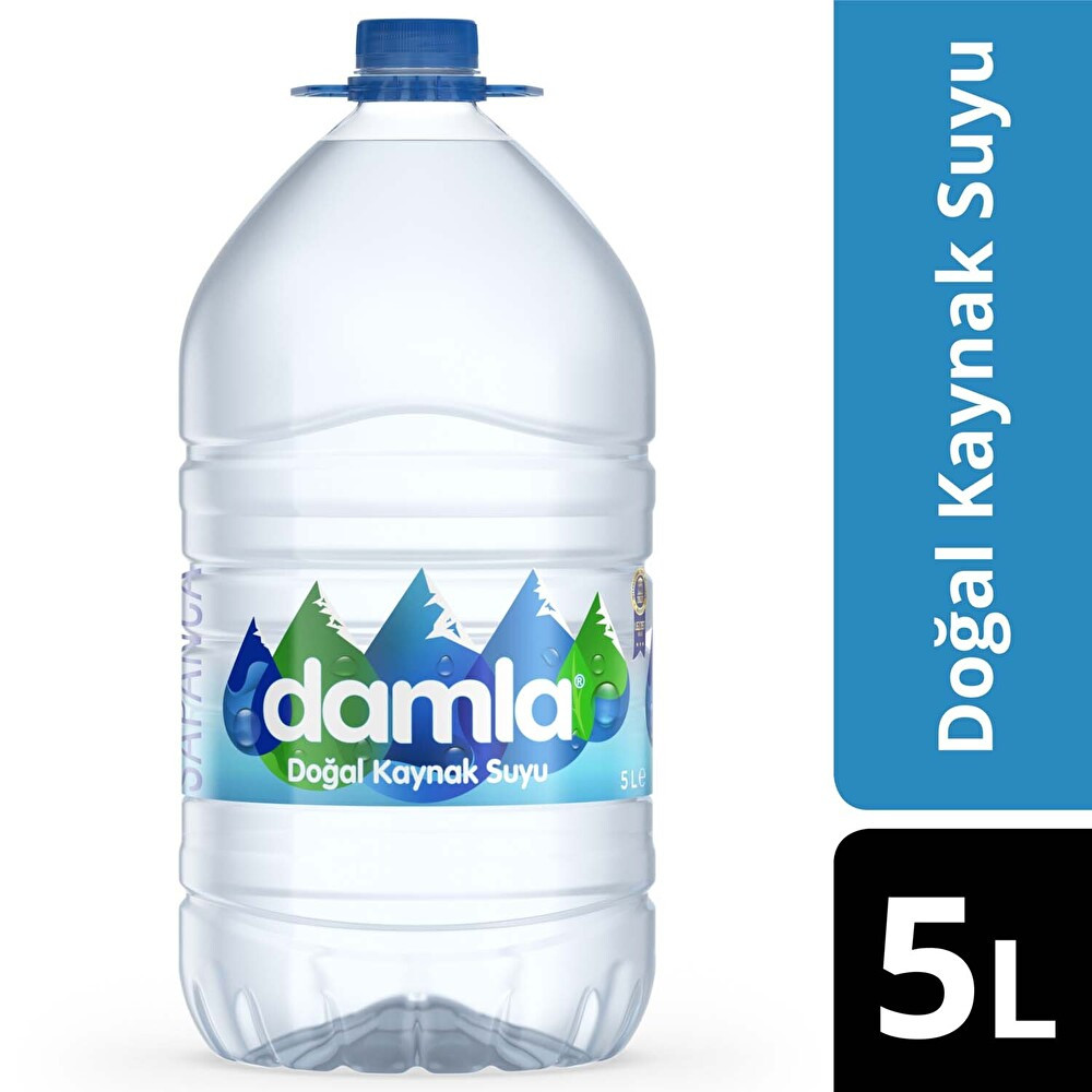 Damla Su Doğal Kaynak Suyu Pet 5 L Su Fiyatı