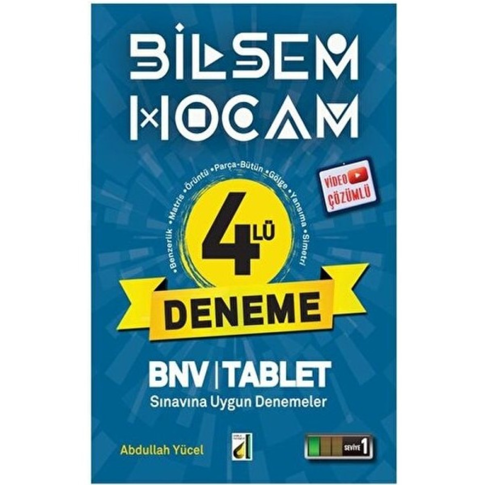 Damla Yayınevi Bilsem Hocam Deneme Sınavları - 1. Seviye Tüm Dersler Fiyatı