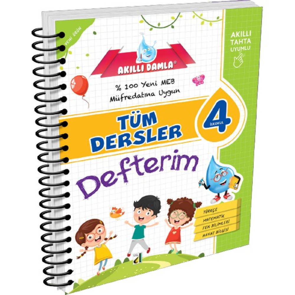 Damla Yayınevi Tüm Dersler Defterim 4. Sınıf Tüm Dersler Fiyatı