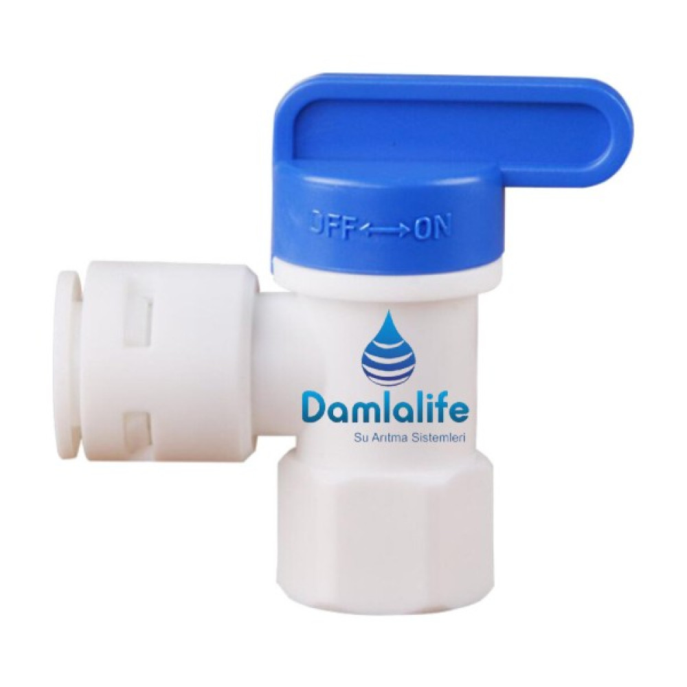 Damlalife 3/8 Girişli 1/4 Çıkışlı Su Arıtma Tank Depo Vanası Nalburiye & Hırdavat Fiyatı