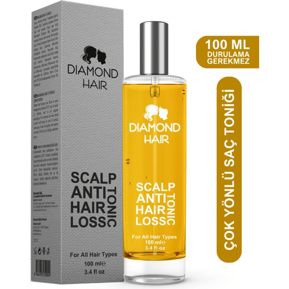 Damond Hair Scalp Tonic 100 ml Saç Bakım Maskeleri & Serumlar & Spreyler Fiyatı
