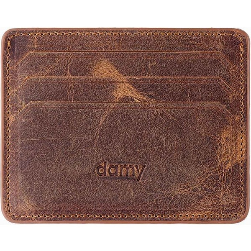 Damy Hakiki Deri Unisex Kartlık 530CR - Taba Erkek Kartlık Fiyatı