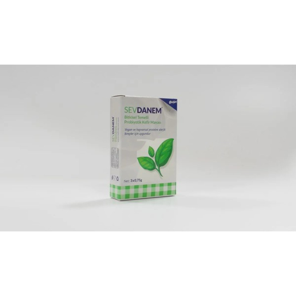 Danem Sev Bitkisel Temelli Probiyotik Kefir Mayası 3*0,75G - 1 Adet Diğer Fiyatı