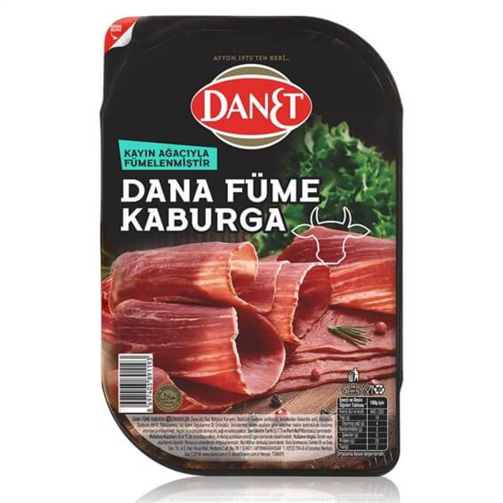 Danet Füme Kaburga 70 gr Kırmızı Et Fiyatı