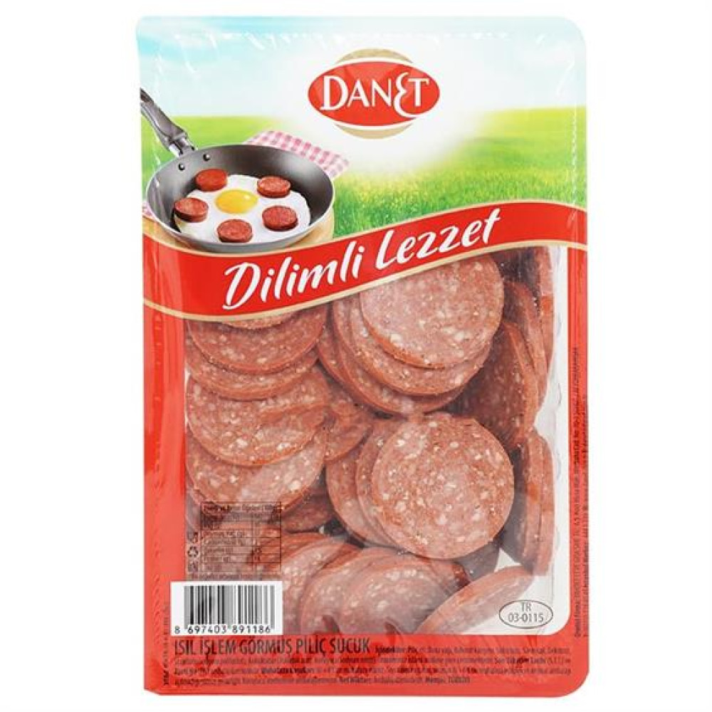 Danet Sucuk Piliç Dilimli 250 gr Şarküteri Fiyatı