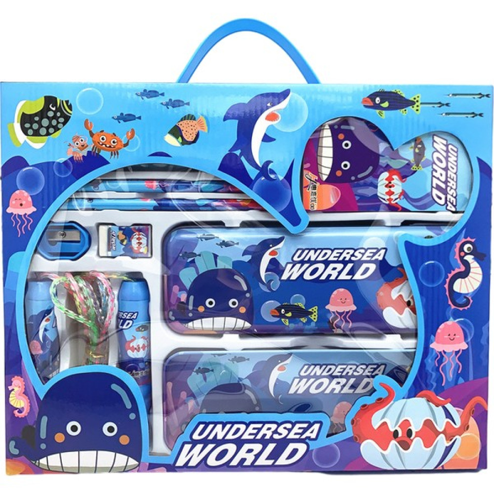 Danew Kids Okula Giden Hediye Paketi Kırtasiye Seti (Yurt Dışından) - Mavi - Sabit set - 24,8×22×2,8cm Oto Boyaları Fiyatı