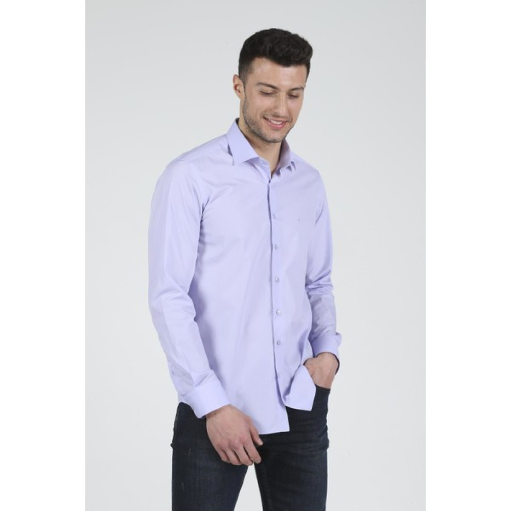 Daniel Bessi Slim Fit Uzun Kollu Erkek Gömlek 360-DB03 Erkek Gömlek Fiyatı
