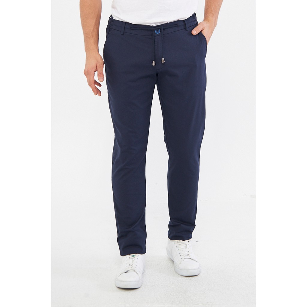 Daniel Voi Ara Mevsimlik Slim Fit Pamuklu Beli Yarım Lastikli Koyu Lacivert Erkek Pantolon - Rahatlıkta Şıklık Giyim & İç Giyim Fiyatı