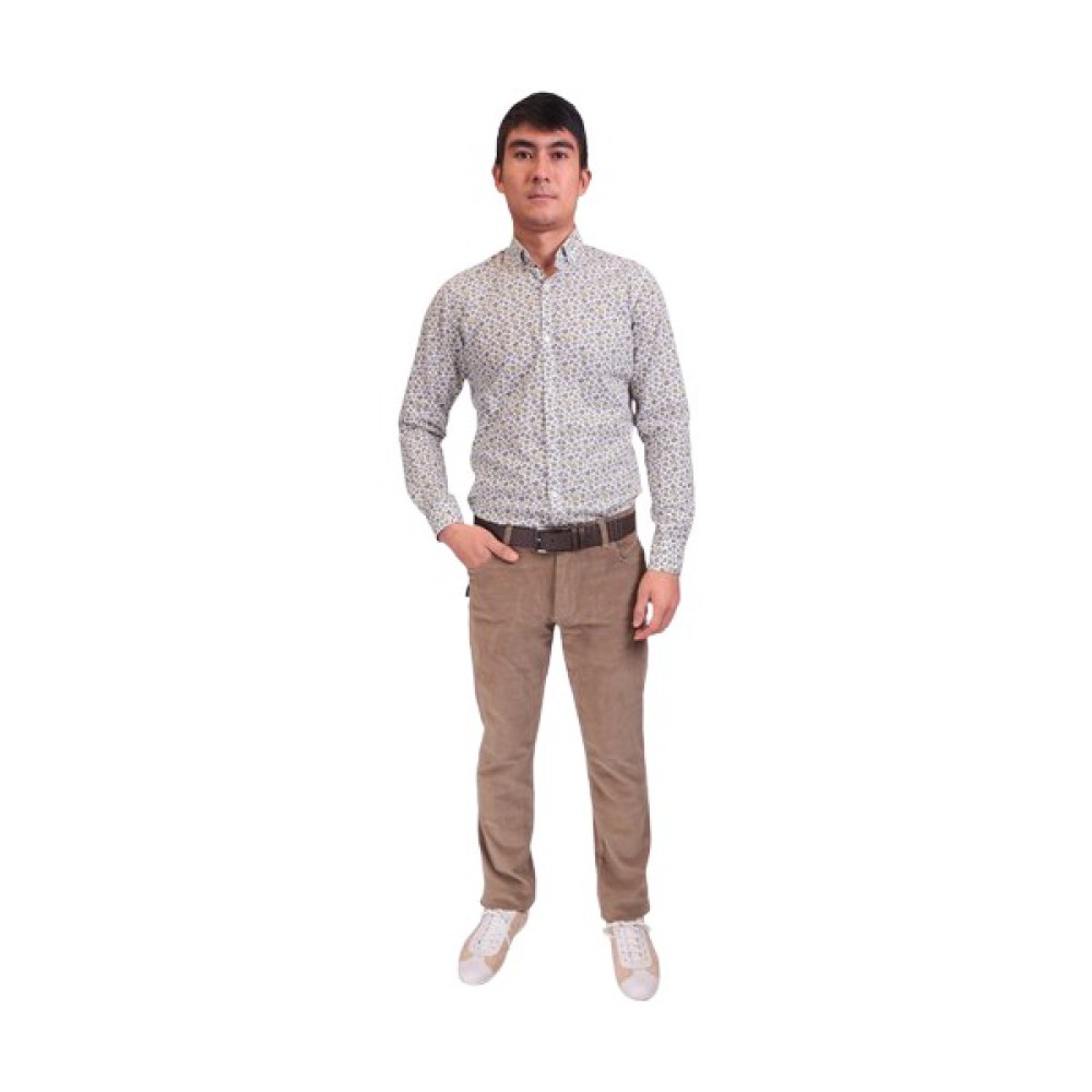 Daniel Voi Kadife Açık Bej Erkek Regular Fit Pantolon Erkek Pantolon Fiyatı
