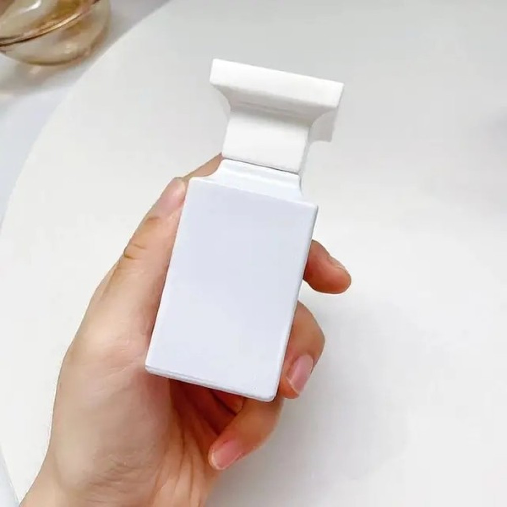 Danlu Beyaz Parfüm Şişesi 50 ml Lüks Cam Sprey Şişesi Doldurulabilir Parfüm Şişesi Seyahat Kozmetik Ambalaj Şişesi Boş Flakon Flakon (Yurt Dışından) Hijyen ve Temizlik Fiyatı