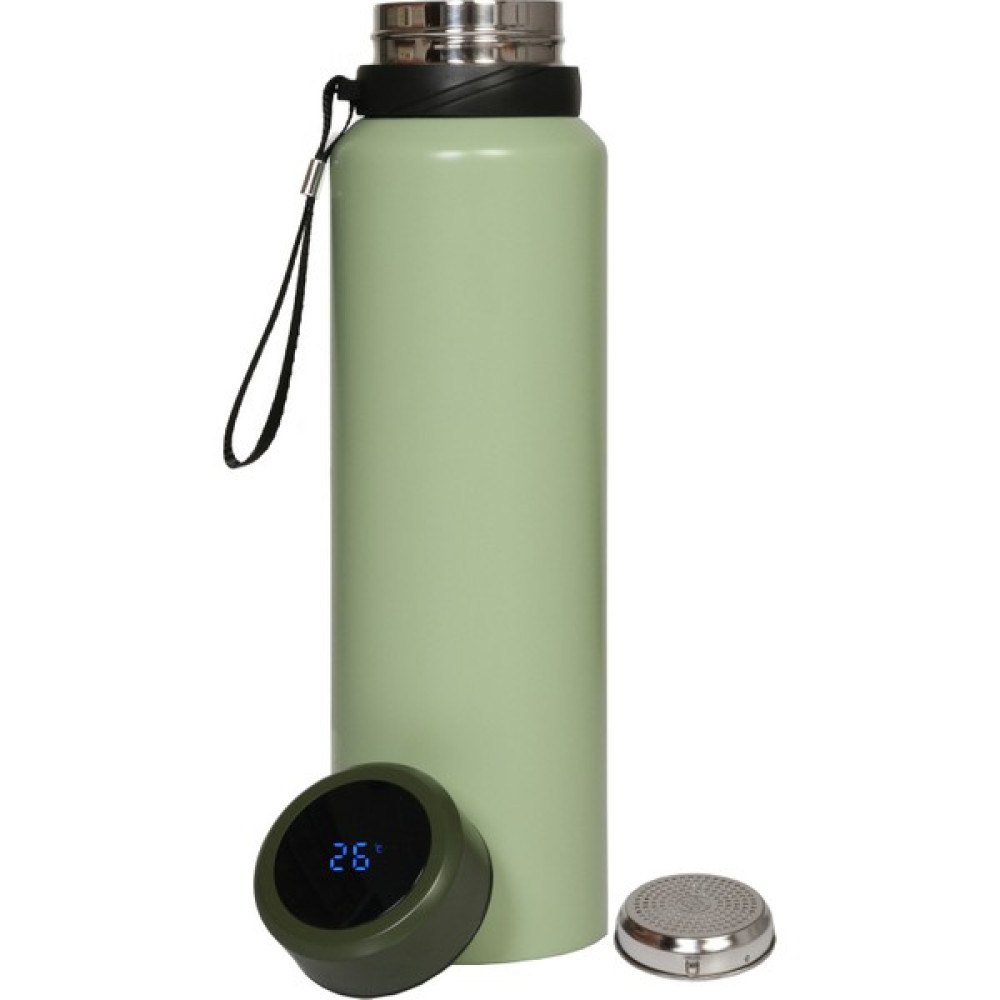 Daphnela LED Sıcaklık Göstergeli Akıllı Vakumlu Yalıtımlı Termos 1500ML Kamp Mutfağı Fiyatı