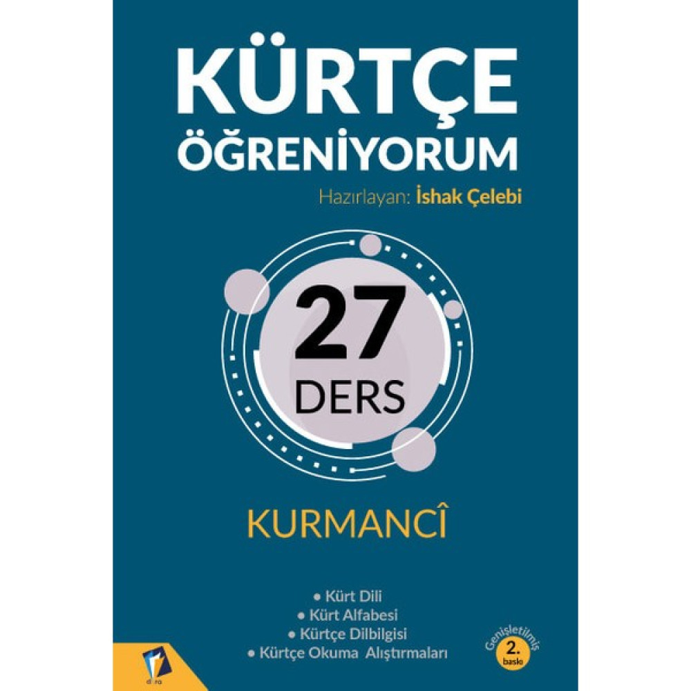 Dara Yayınları Kürtçe Öğreniyorum - 27 Ders Sözlük İmla Kitapları Fiyatı