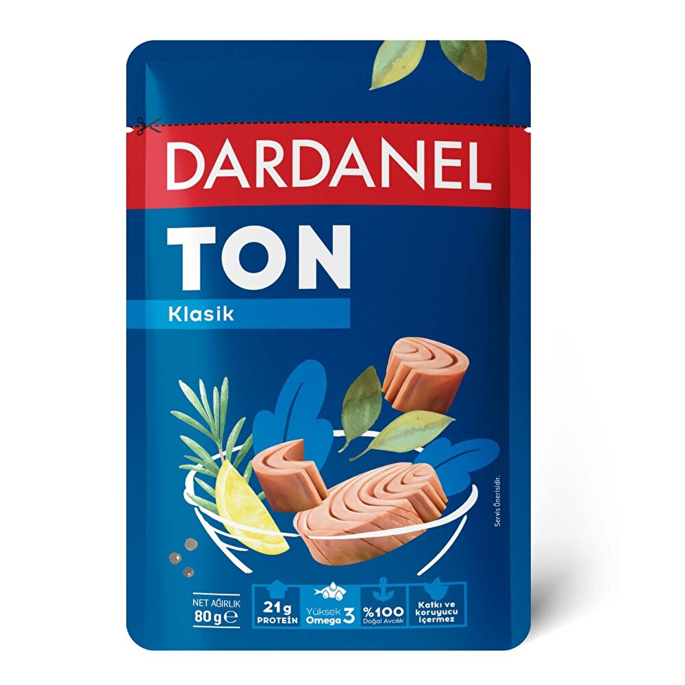 Dardanel Ayçiçek Yağlı Ton Balığı Poşet 80 g Konserve Fiyatı
