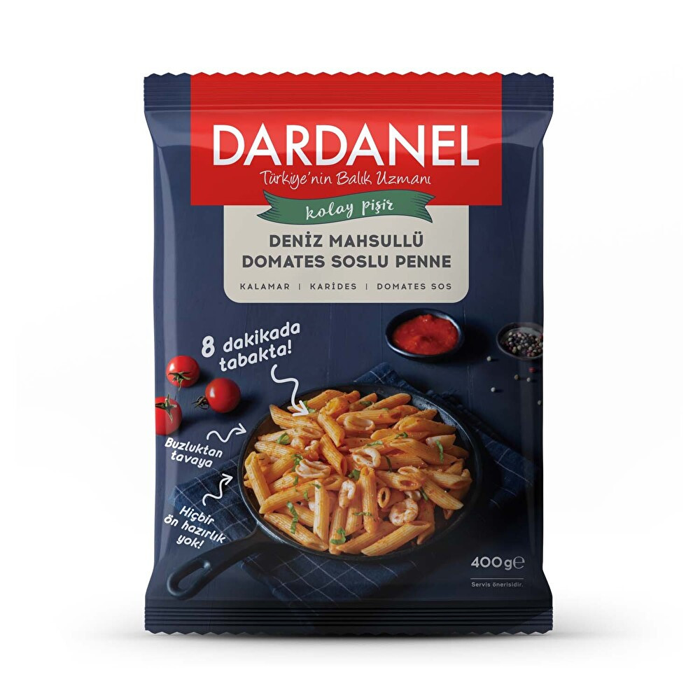 Dardanel Deniz Mahsullü Domates Soslu Penne 400 g Deniz Ürünü Fiyatı