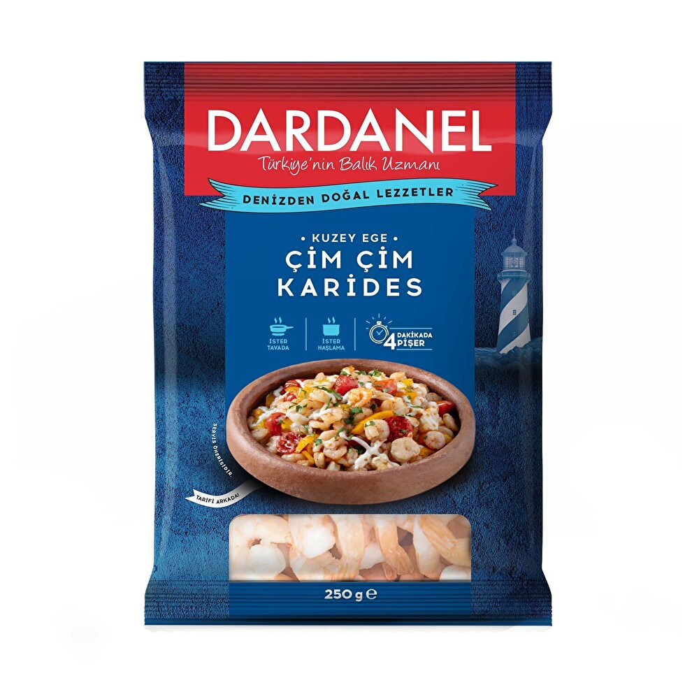 Dardanel Donuk Çimçim Karides 250 G Deniz Ürünü Fiyatı