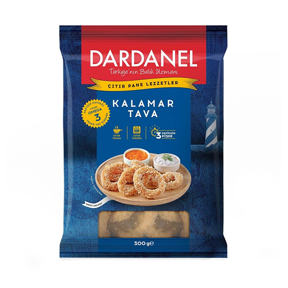 Dardanel Donuk Kalamar Tava 300 Gr Deniz Ürünü Fiyatı