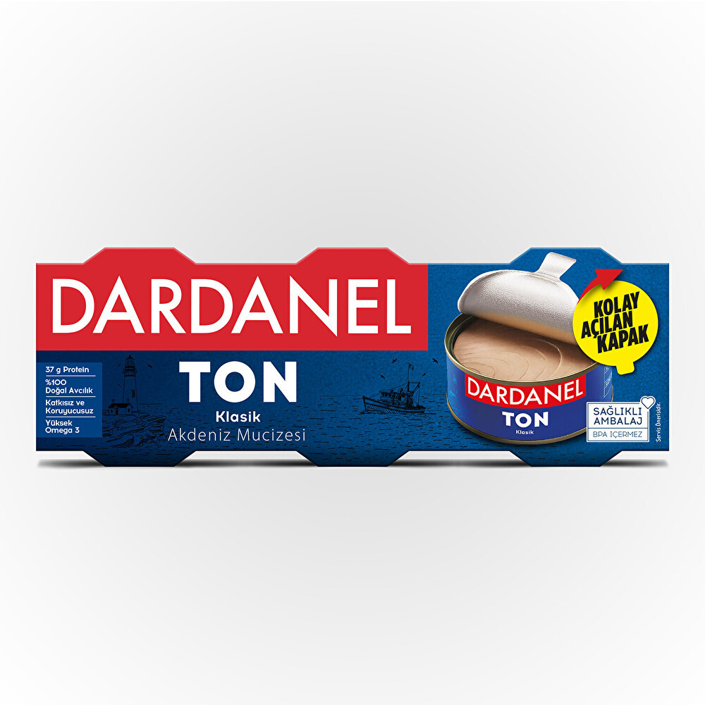 Dardanel Klasik Ton Balığı 3x75 Gr Konserve Fiyatı