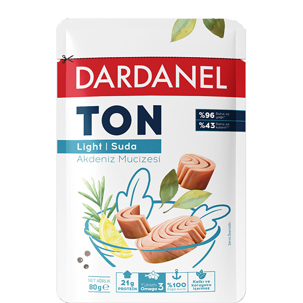Dardanel Light Ton Balığı Poşet 80 g Konserve Fiyatı