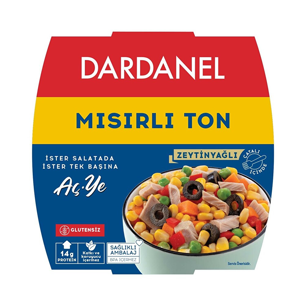 Dardanel Mısırlı Ton Aç-Ye 160 Gr Konserve Fiyatı