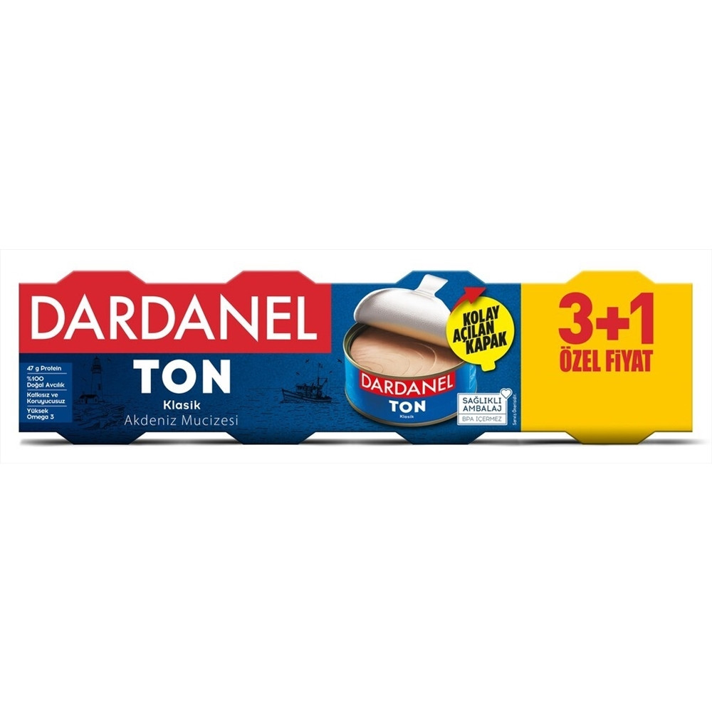 Dardanel Ton Balığı 4x75 g Konserve Fiyatı