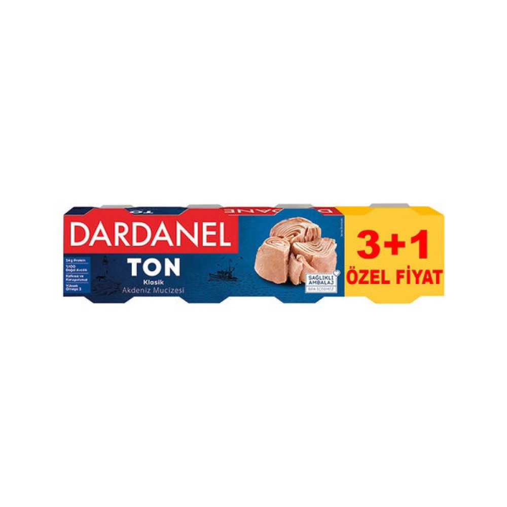 Dardanel Ton Balığı Bitkisel Yağlı 80 Gr X 4 Konserve Fiyatı